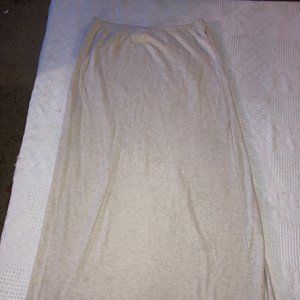 Women's Skirt - Cream Color - 100% Cotton